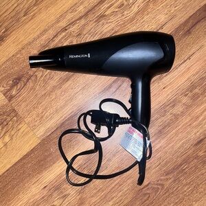 Remington Black and Dark Gray Compact Hair Dryer